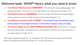 Welcome Back, WHAP! Here's What You Need to Know