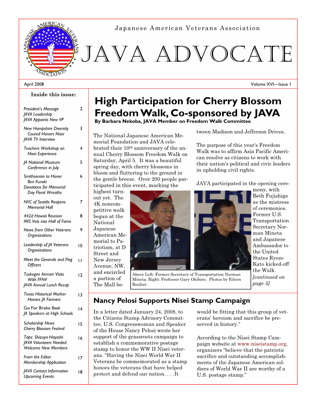 JAVA Advocate--April 2008