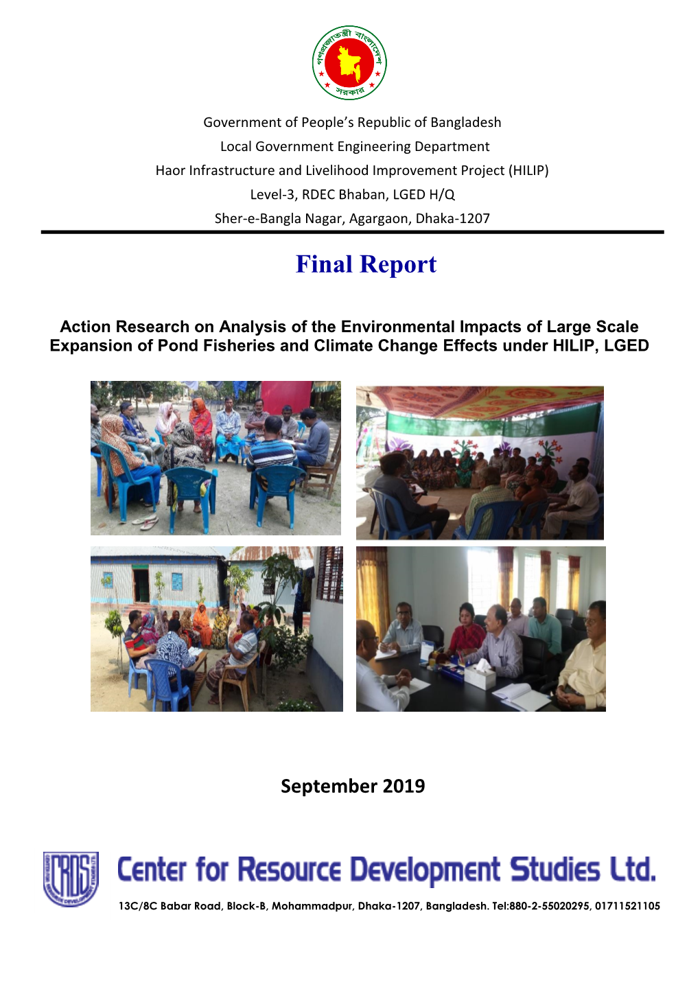 Final Report Action Research Pond Fisheries.Pdf
