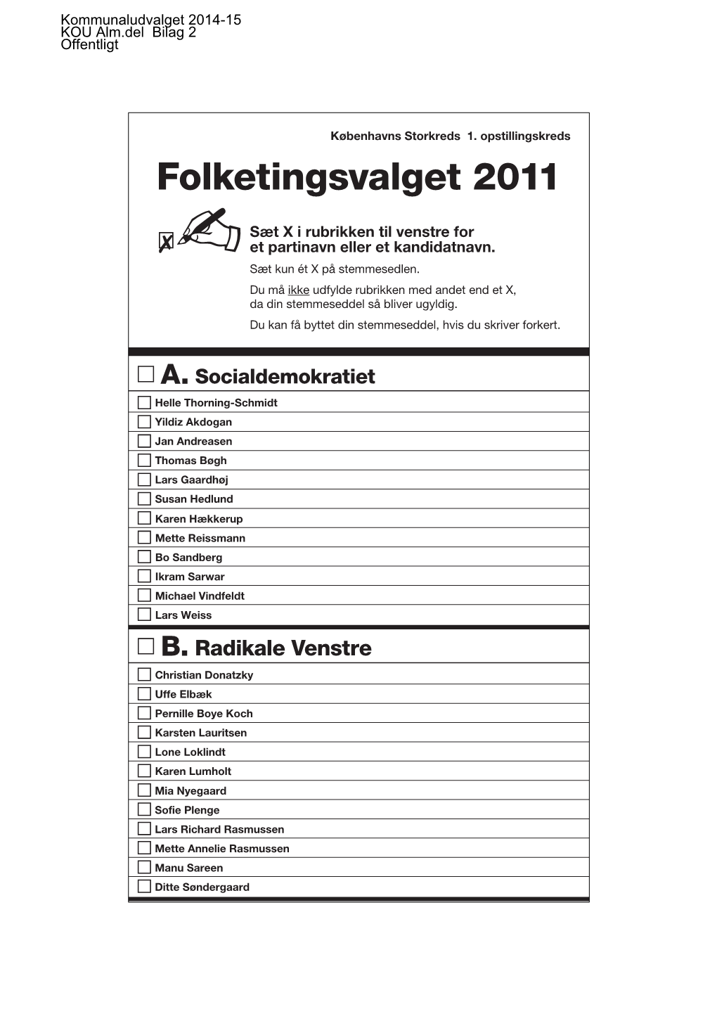 Folketingsvalget 2011
