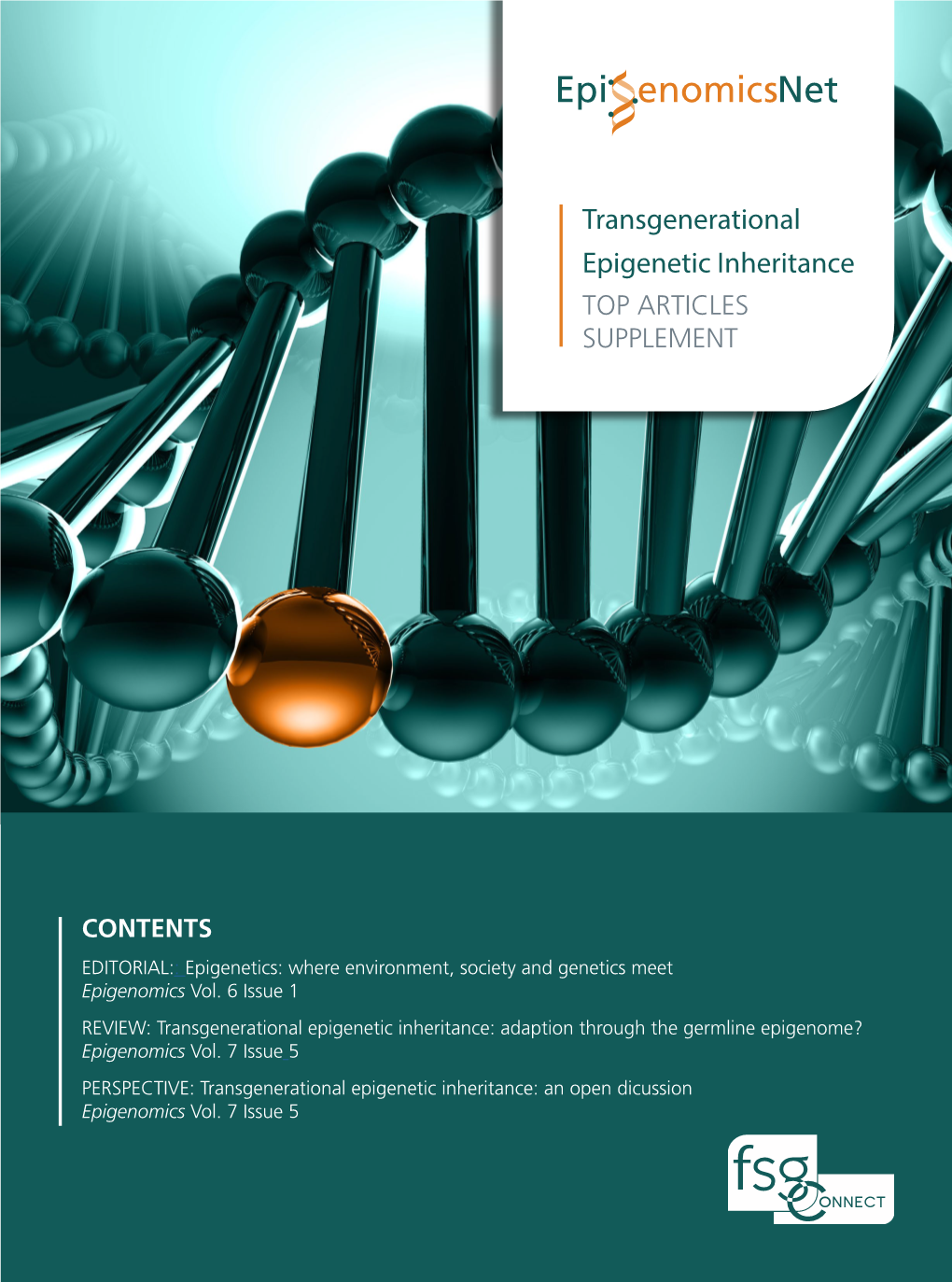 Transgenerational Epigenetic Inheritance TOP ARTICLES SUPPLEMENT