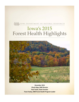 Forest Health Highlights