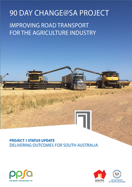 90 Day Change@Sa Project Improving Road Transport for the Agriculture Industry