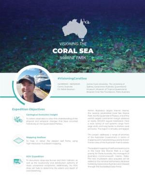 Visioning of the Coral Sea Marine Park