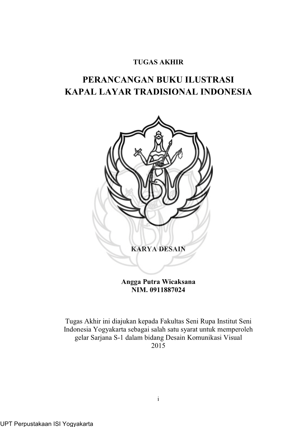 Buku Ilustrasi Kapal Layar Tradisional Indonesia