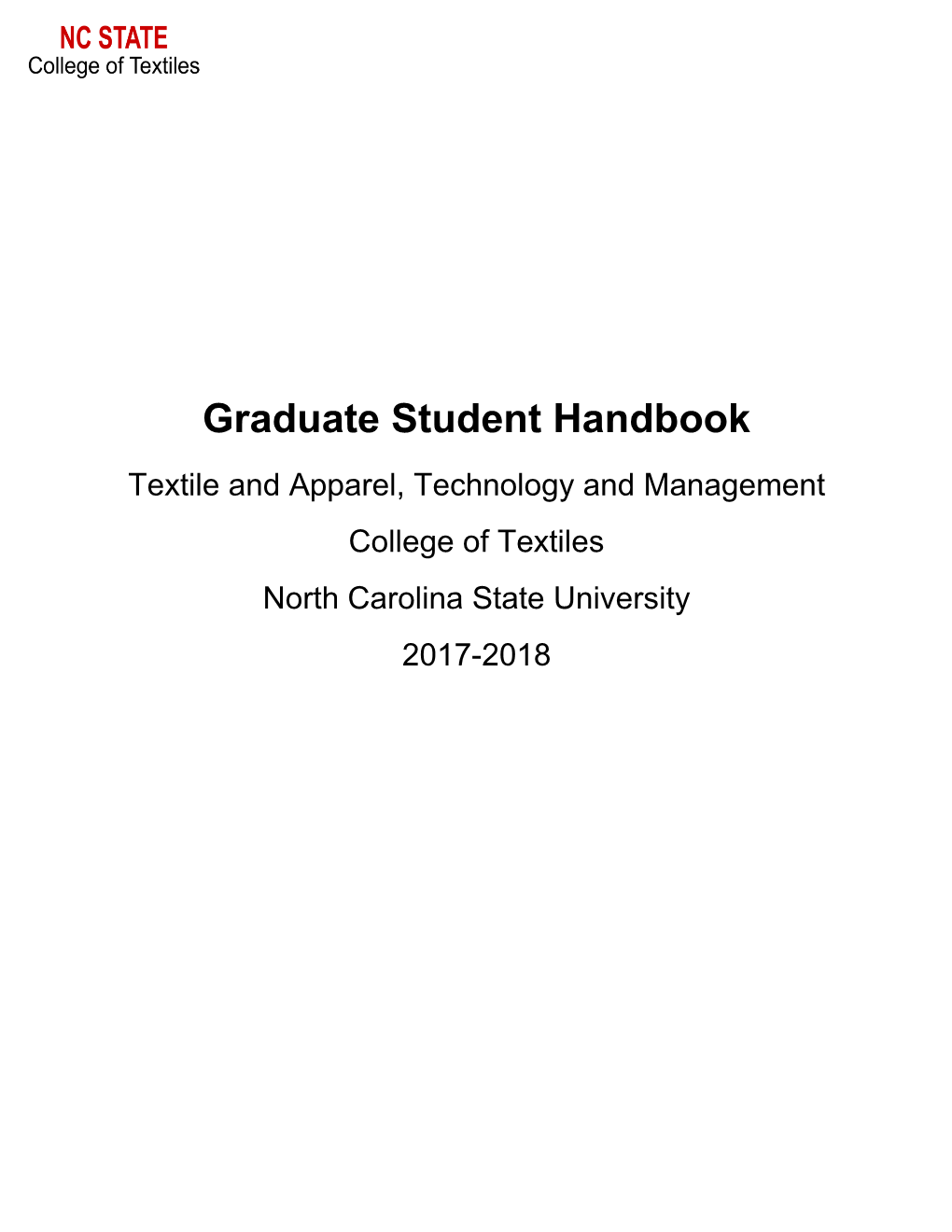 TATM Graduate Handbook