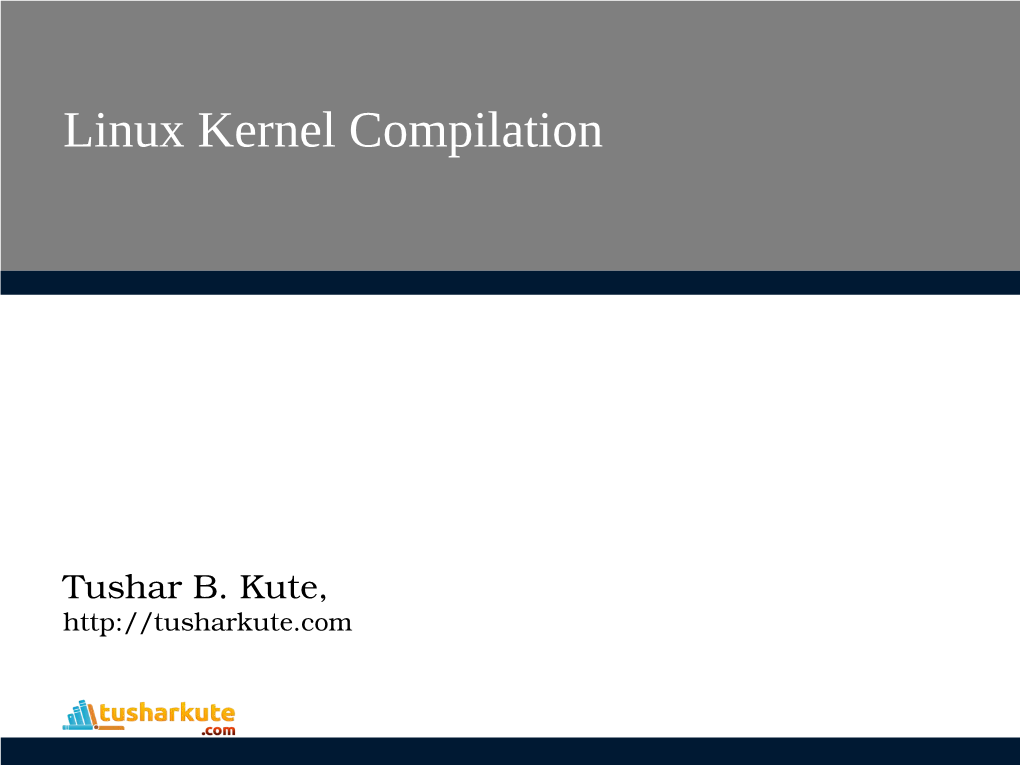 Linux Kernel Compilation