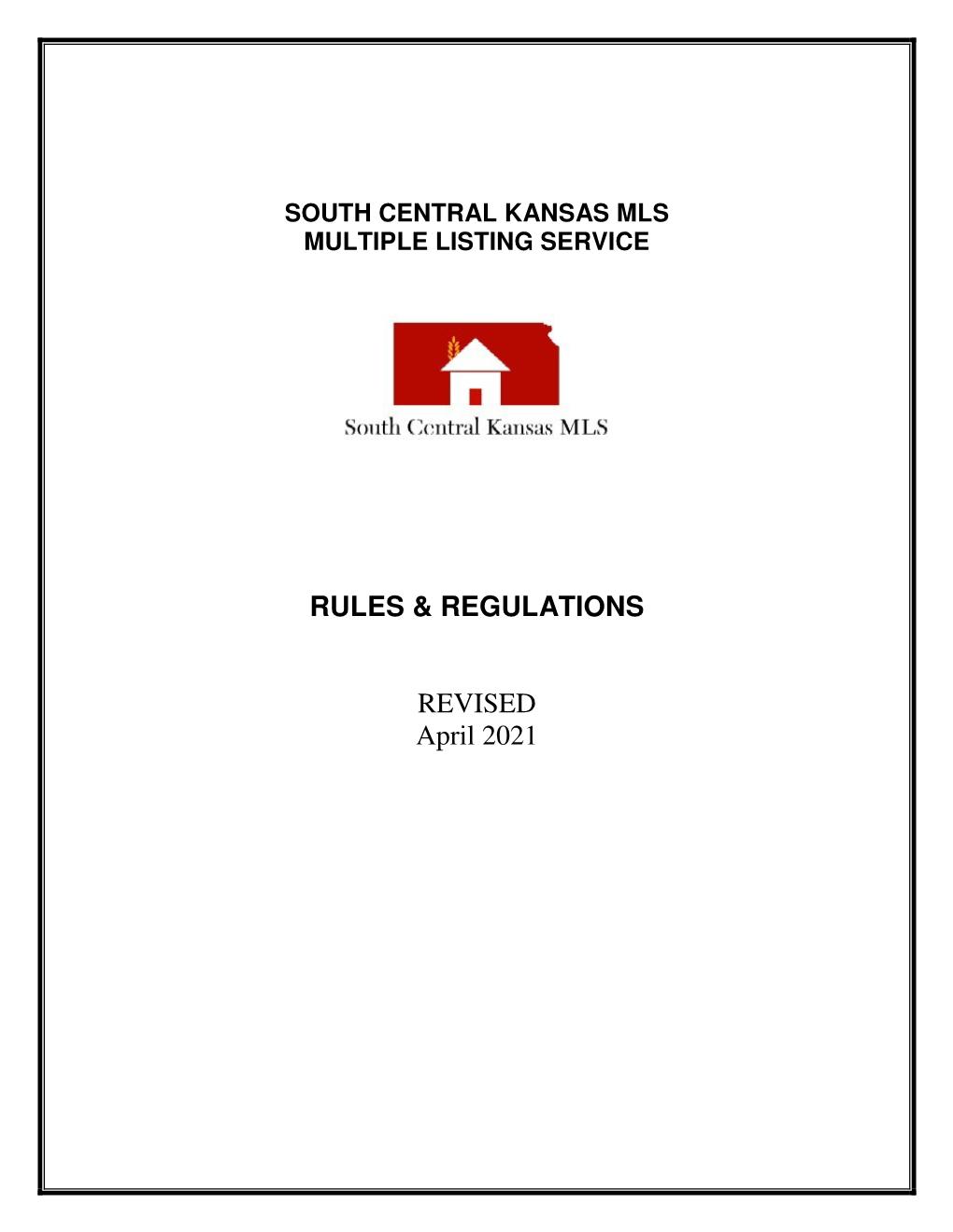 SCK MLS Rules & Regulations