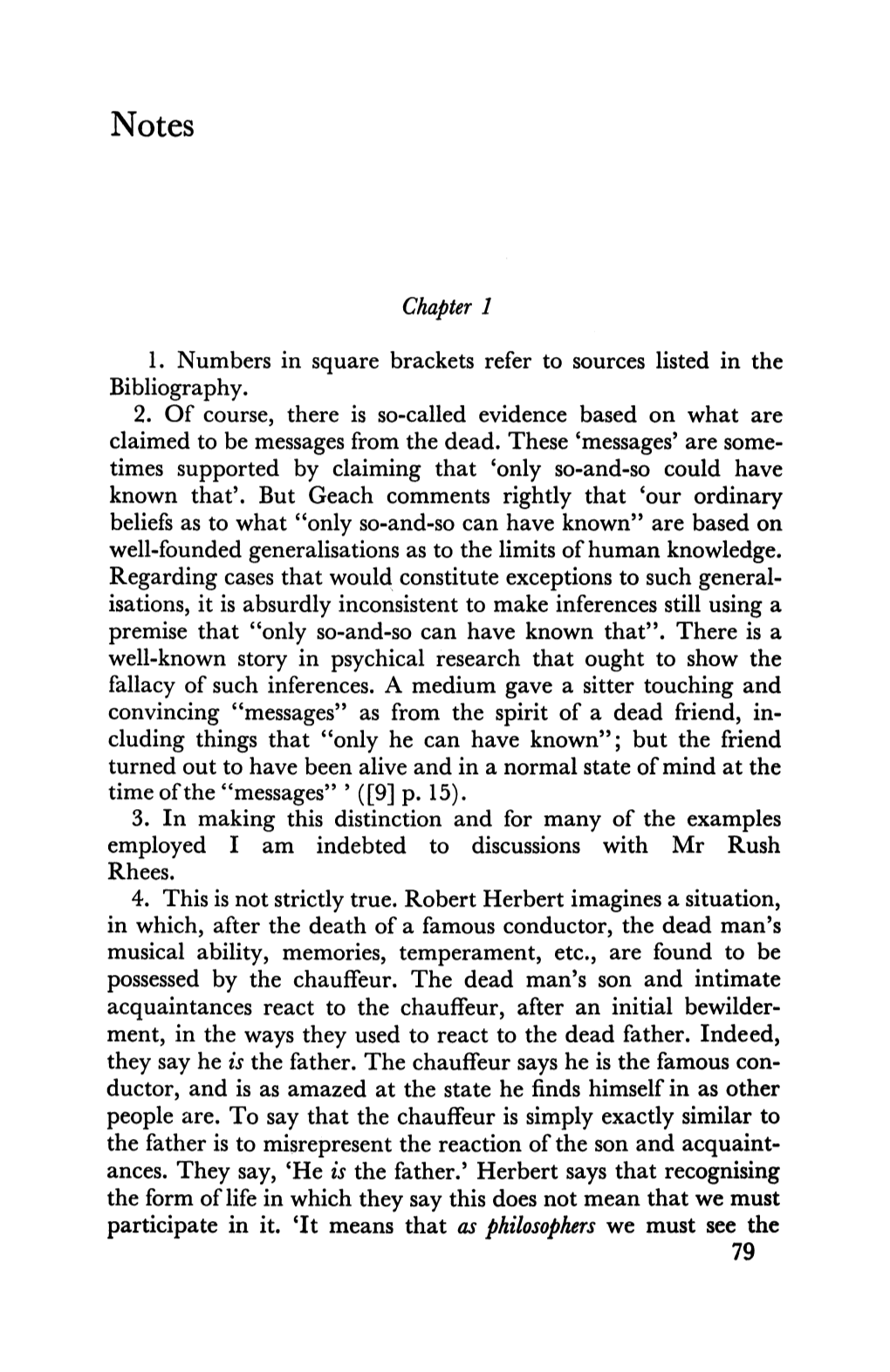 Chapter 1 1. Numbers in Square Brackets Refer to Sources Listed In