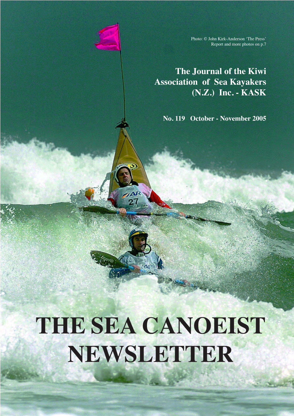 Sea Canoeist Newsletter 119 ~ October – November 2005