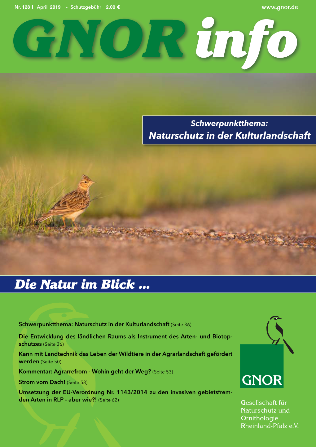 Naturschutz in Der Kulturlandschaft