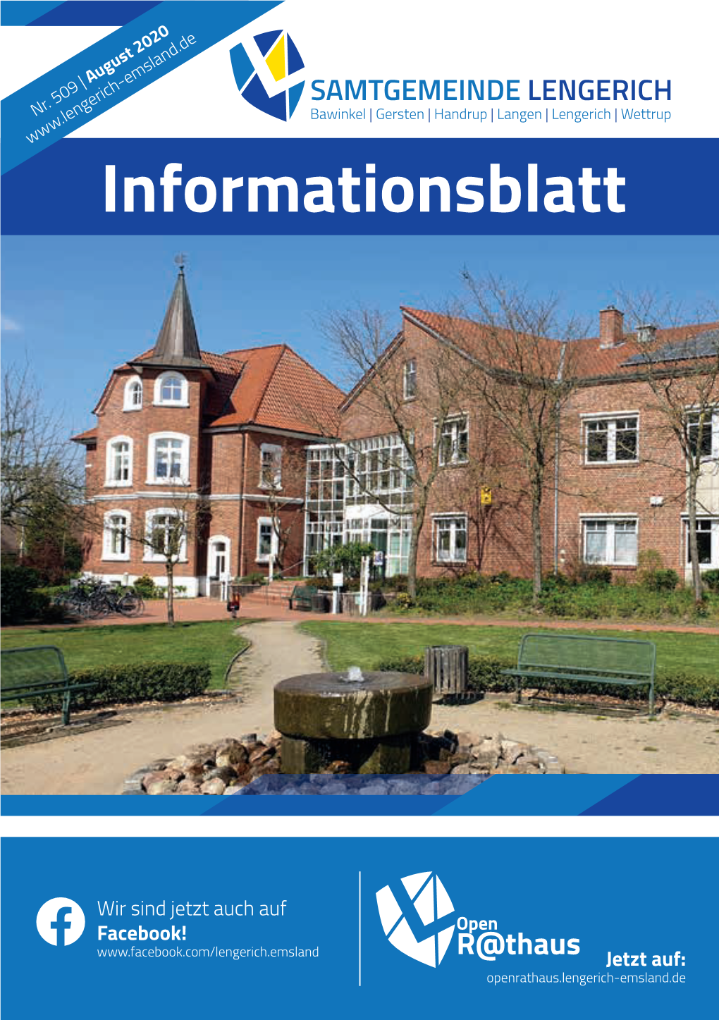 Infoheft August 2020 Als PDF-Download