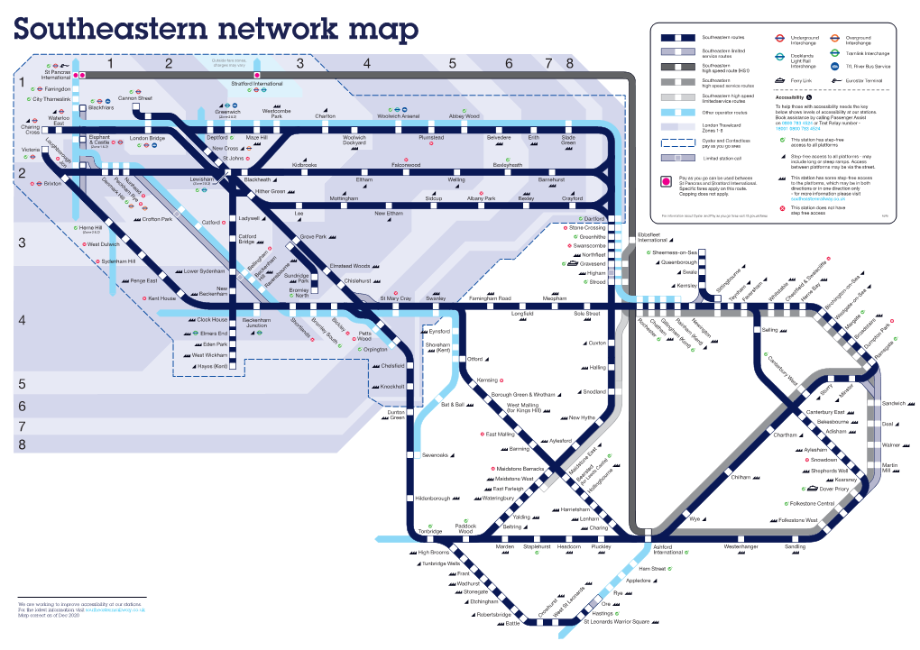 SE Network Route Map (Oct 2020) V23 Nowr