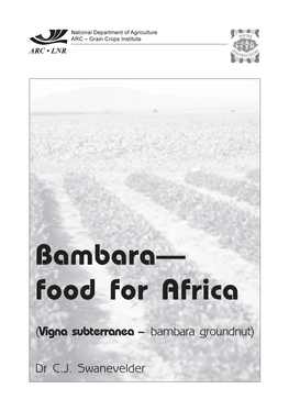 Bambara— Food for Africa