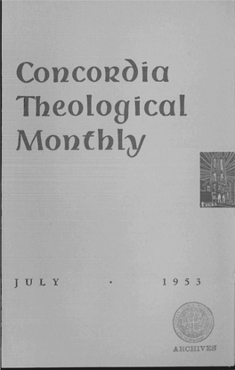 Theological Monthly