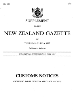 New Zealand Gazette