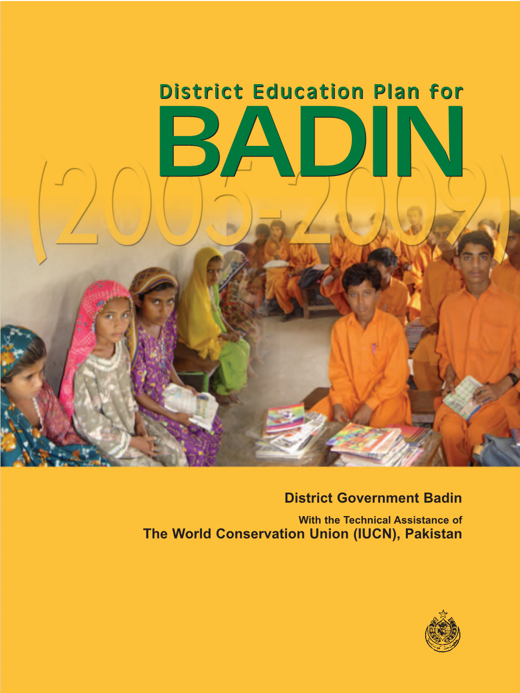 District Education Plan for BADIN