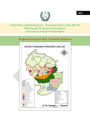 Proposed Land Use Plan of District Peshawar