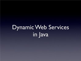 Dynamic WS in Java.Pdf