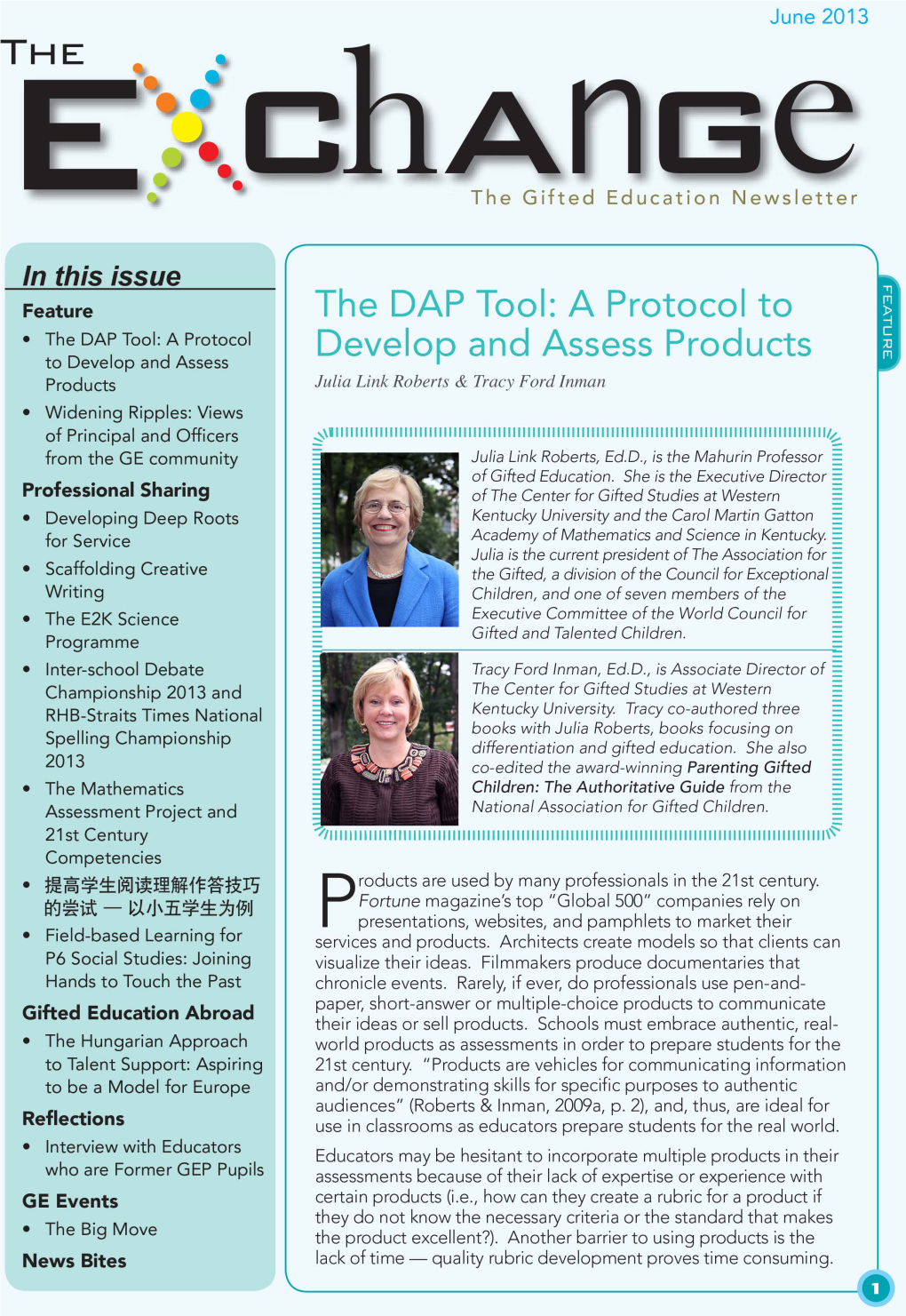 The DAP Tool: a Protocol for Developing and Assessing Products