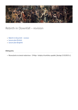 Rebirth in Downfall – Revision
