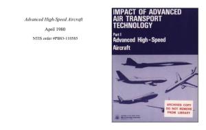 Advanced High-Speed Aircraft