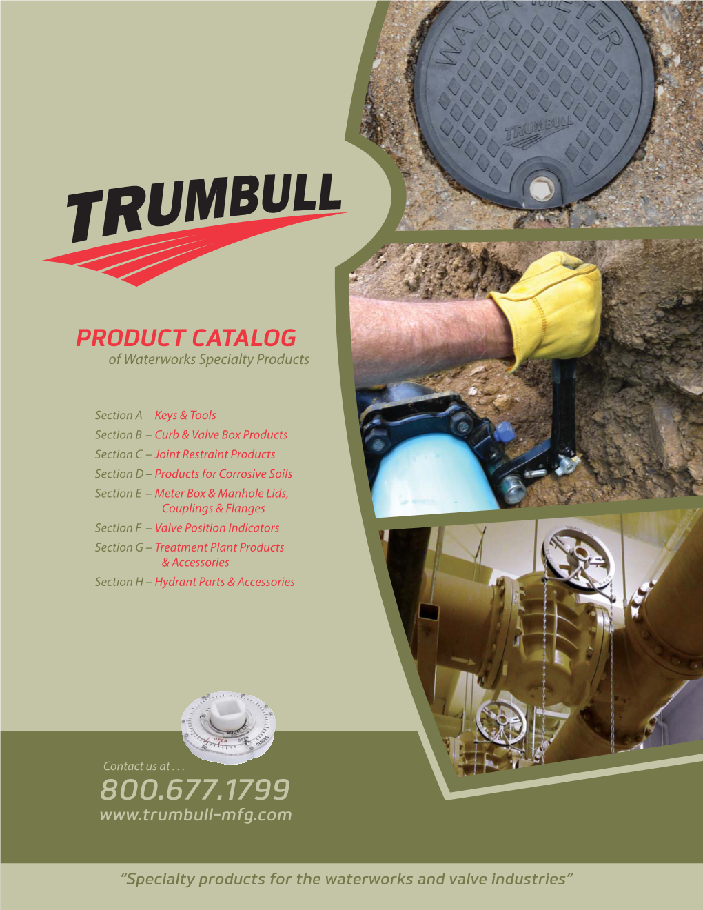 PRODUCT CATALOG of Waterworks Specialty Products