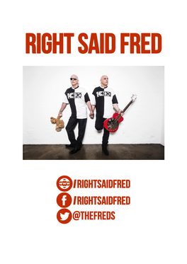 Right Said Fred Biography 2017