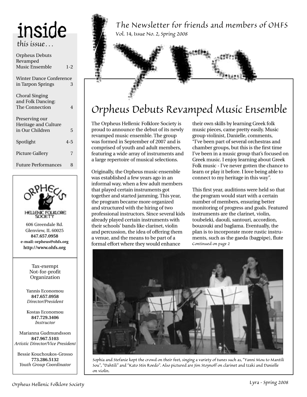 PDF Version of Newsletter