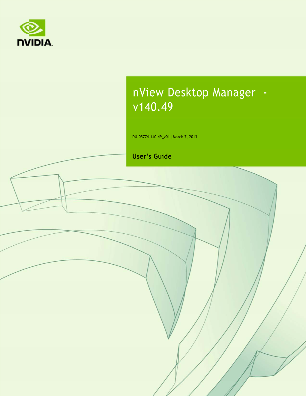 Nview Desktop Manager - V140.49