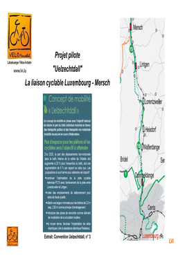 Uelzechtdall La Liaison Cyclable Luxembourg