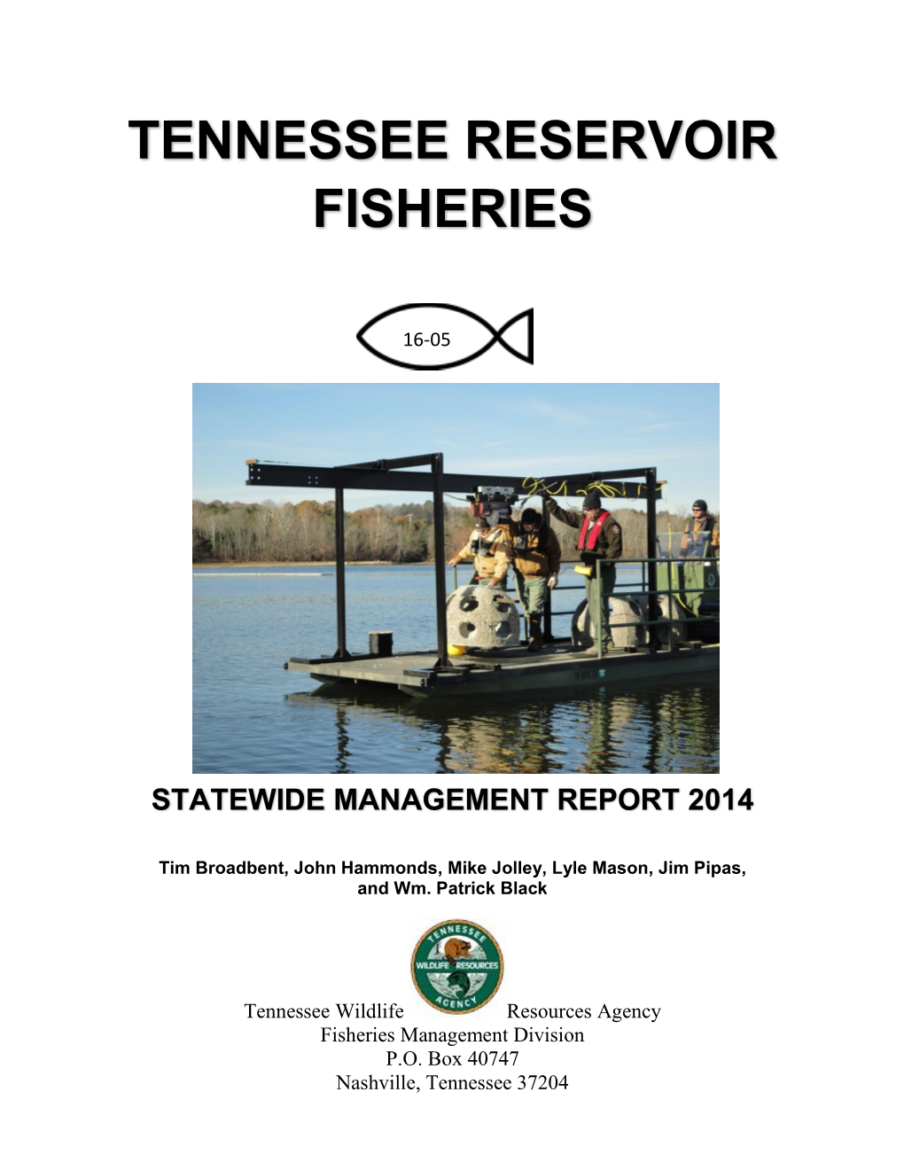 Tennessee Reservoir Fisheries