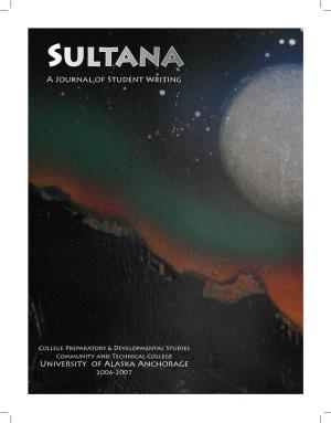Sultana a Journal of Student Writing