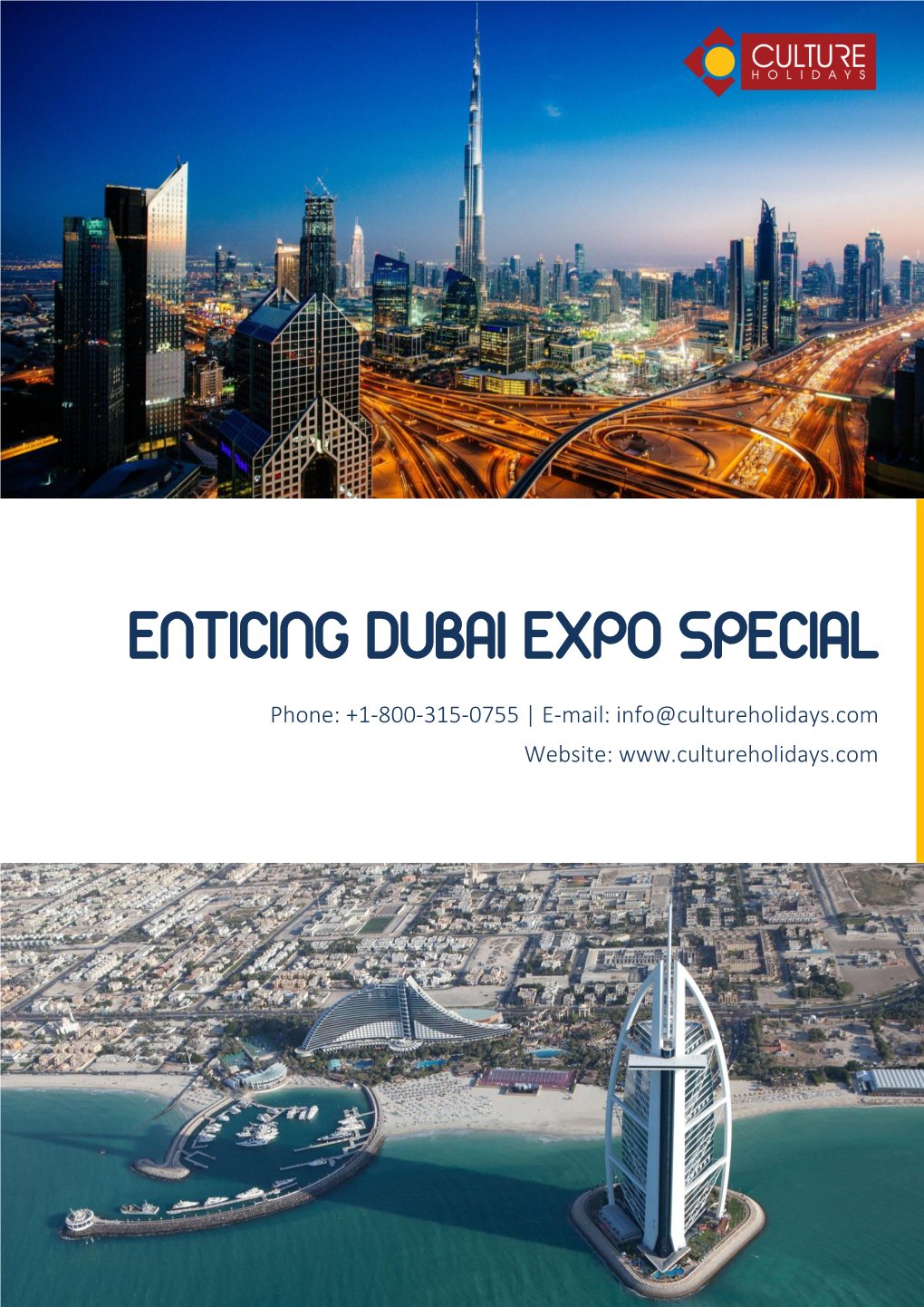 Enticing Dubai Expo Special
