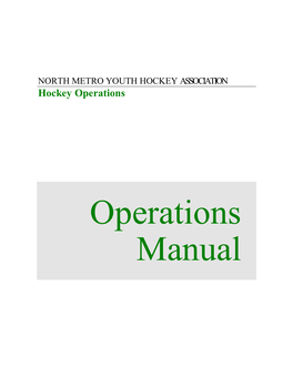 Hockey Operations