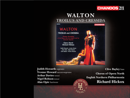 WALTON Troilus and Cressida