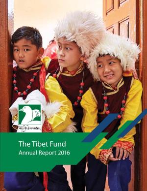 Annual Report 2016 36 Years of Service to the Tibetan Community