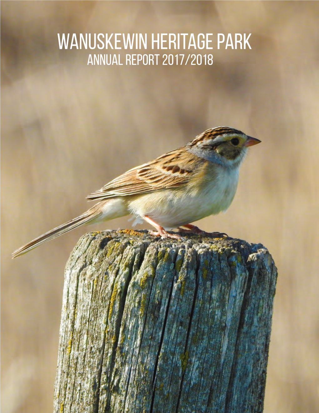 Wanuskewin Heritage Park Annual Report 2017/2018 “We Are a Better Province for Organizations Like Wanuskewin Heritage Park”