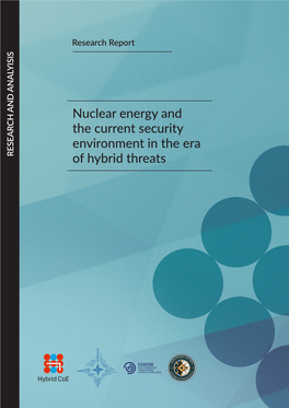 Nuclear Energy and the Current Security Environment in the Era of Hybrid Threats