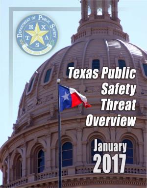Texas Public Safety Threat Overview 2017 (PDF)