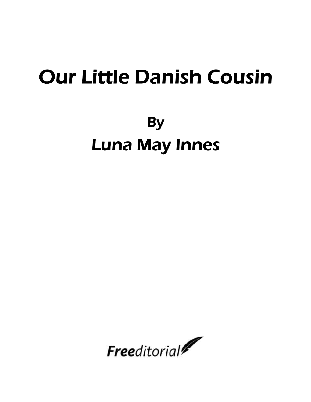 Our Little Danish Cousin