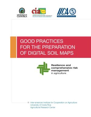 Good Practices for the Preparation of Digital Soil Maps