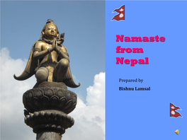 Namaste from Nepal