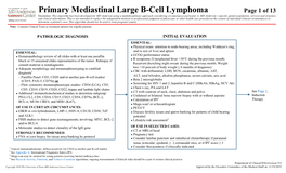 Primary Mediastinal Large B-Cell Lymphoma
