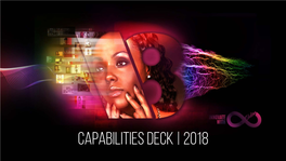 Capabilities Deck | 2018