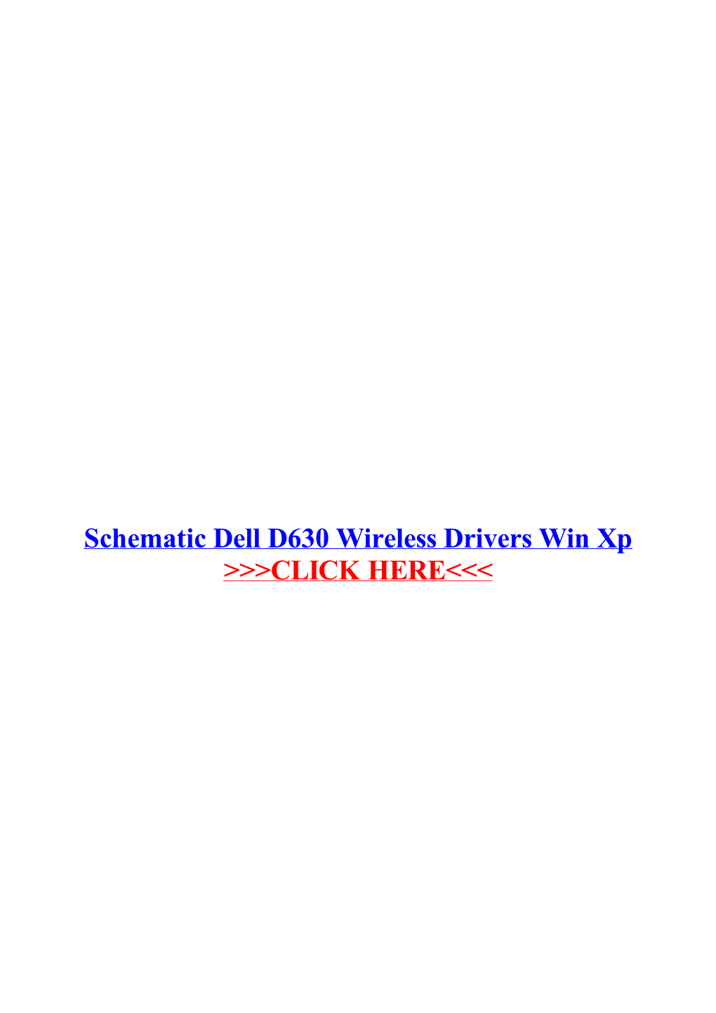 Schematic Dell D630 Wireless Drivers Win Xp