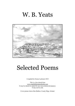 W. B. Yeats Selected Poems
