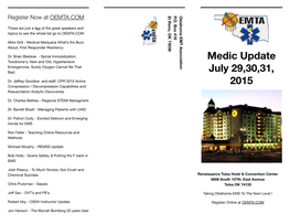 Medic Update Brochure