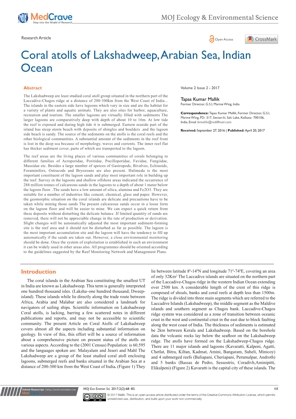 Coral Atolls of Lakshadweep, Arabian Sea, Indian Ocean