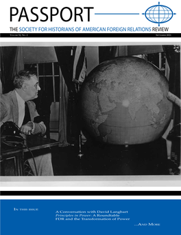 The Society for Historians of American Foreign Relations Review